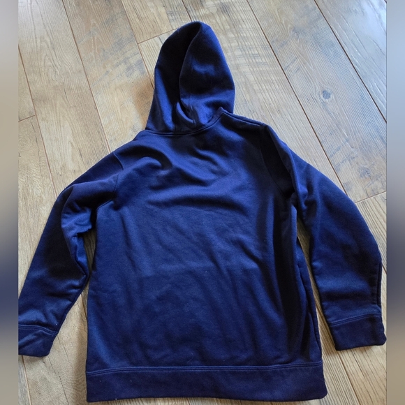 Under Armour Youth Large Navy Blue Hoodie, Polyester Rn96510 - Picture 2 of 9